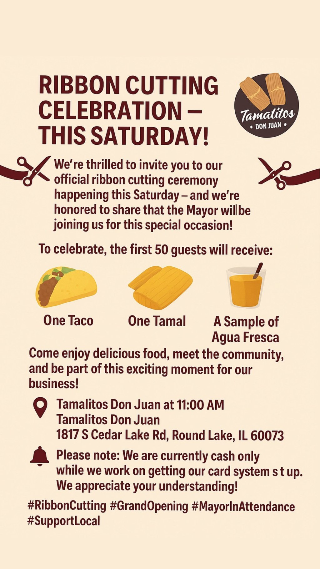  Grand Opening This Saturday! 